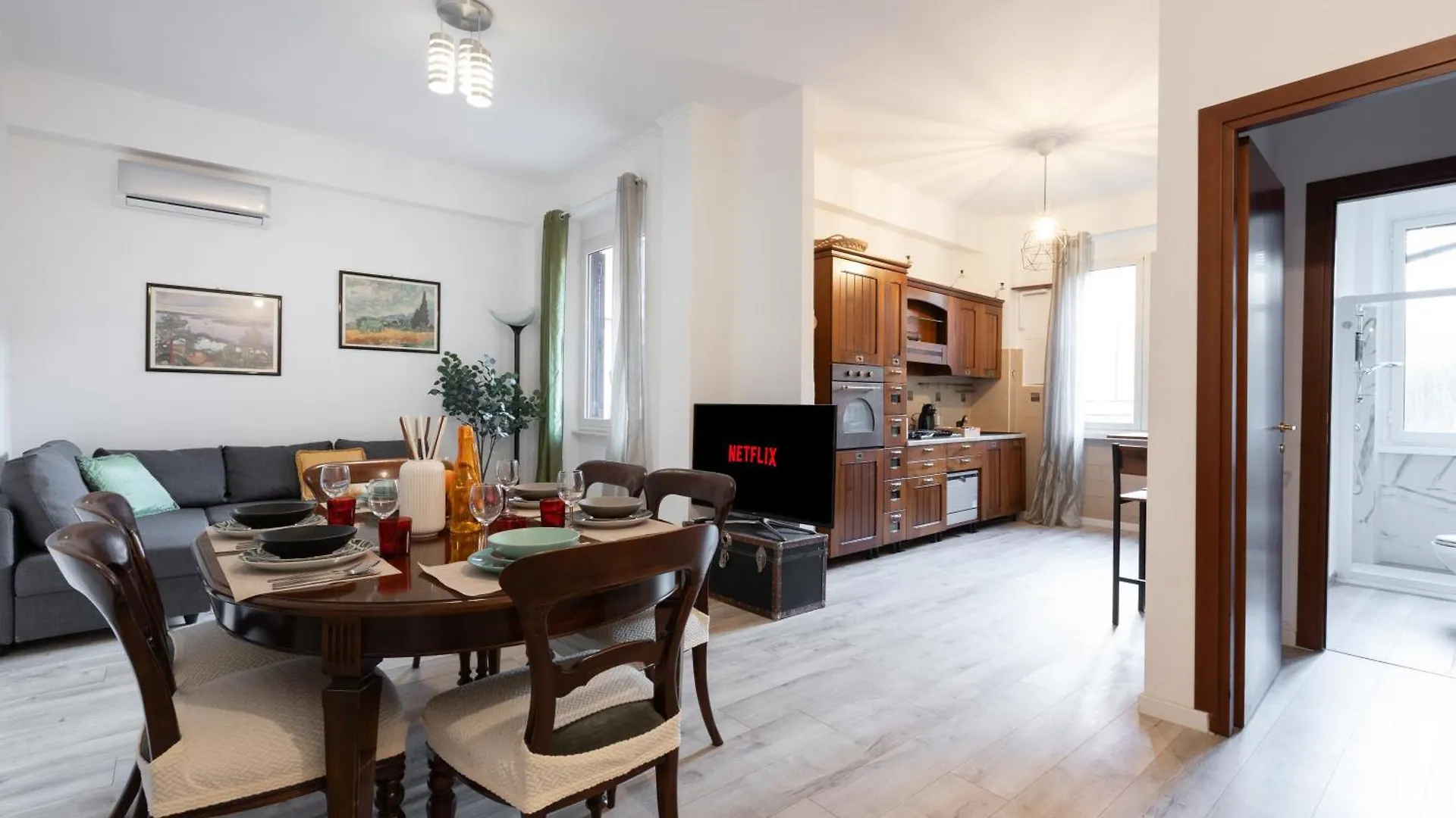 Apartment 8 Min To Center - 400Mt To Metroa, 4-6 Pax, 2 Bathrooms Rome